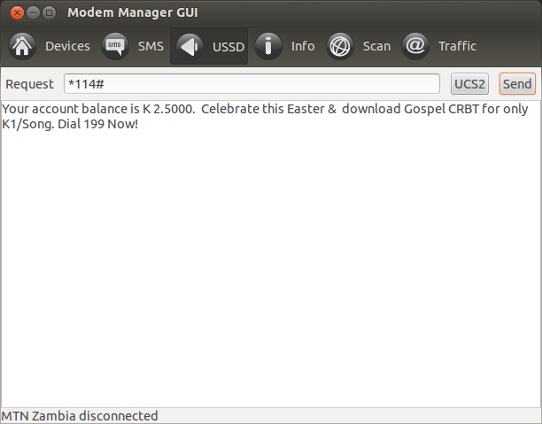 Checking the SIM card balance